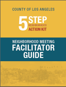 Neighborhood Meeting Facilitator Guide